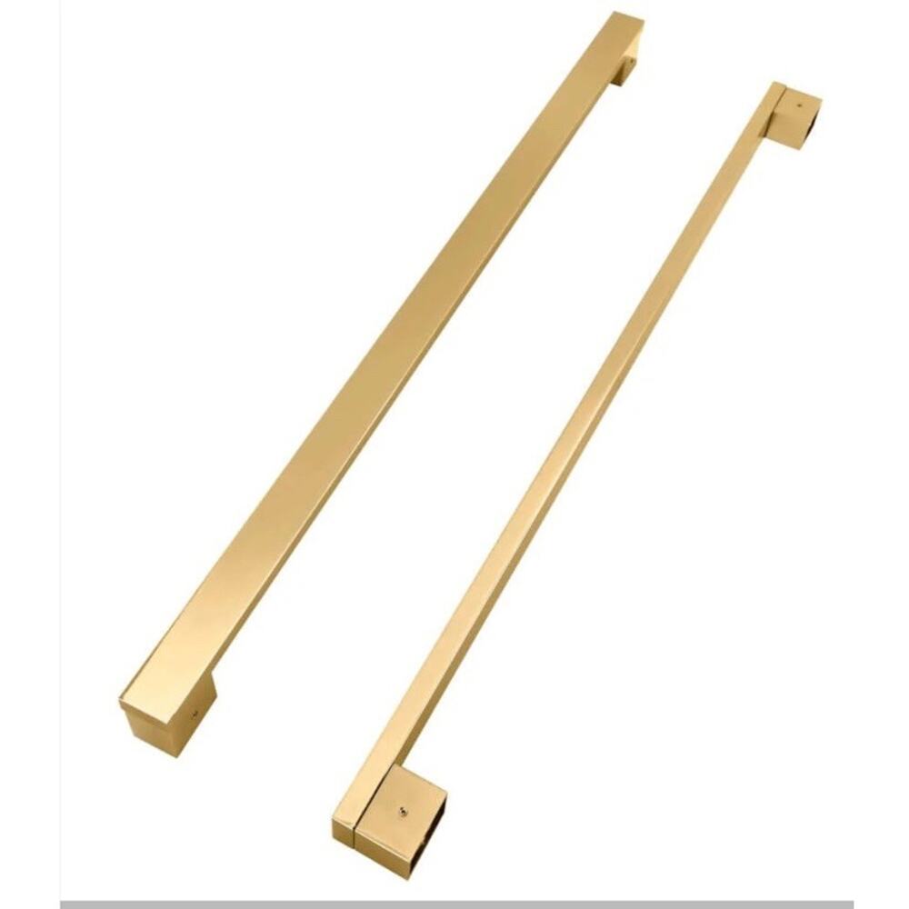 Zline 36” Polished Gold Refrigerator Handles Autograph Edition New RFMHZ-f-36-G